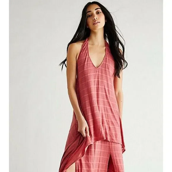 NWT FREE PEOPLE  FP BEACH CHRISSY MAXI DRESS IN ROSETTE - Picture 2 of 5